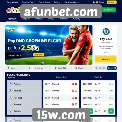 Exploração das funcionalidades de afunbet.com para apostadores