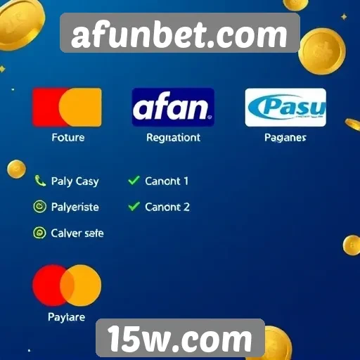Métodos de pagamento aceitos no afunbet.com