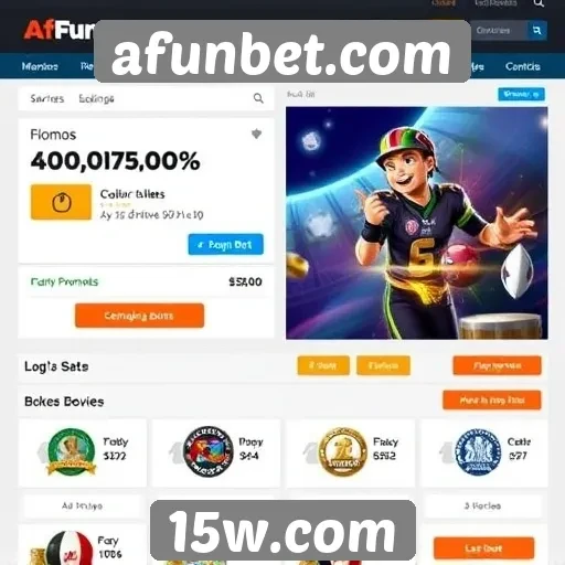 Visão geral das promoções disponíveis no afunbet.com