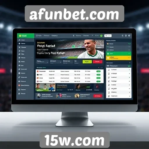 Interface do afunbet.com é user-friendly e intuitiva